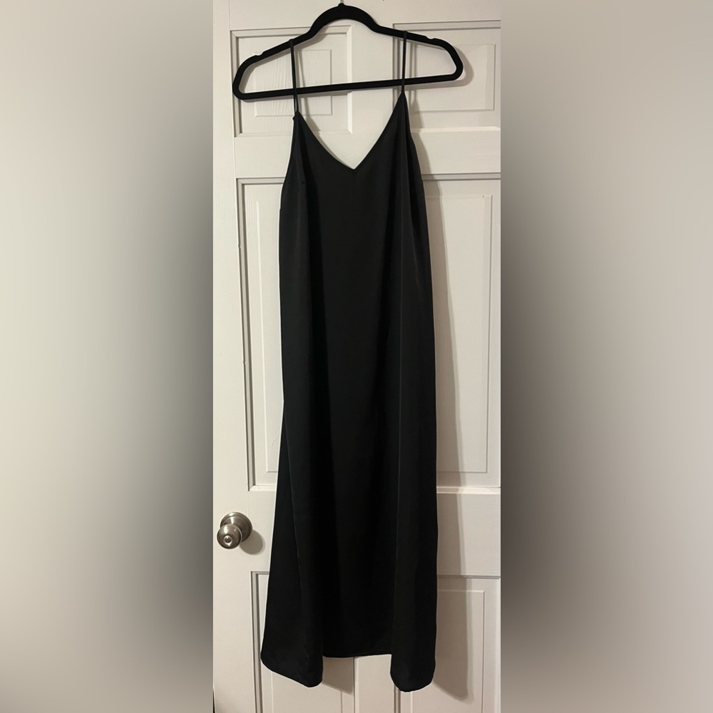 New Day Black Slip Dress - never worn, size large
